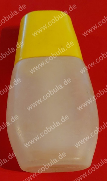 DDR Trinkflasche mit Becher Farbe Gelb 20cm