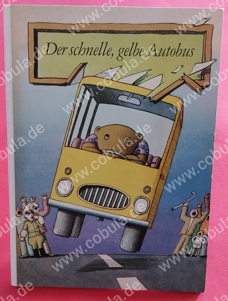 Der schnelle gelbe Autobus