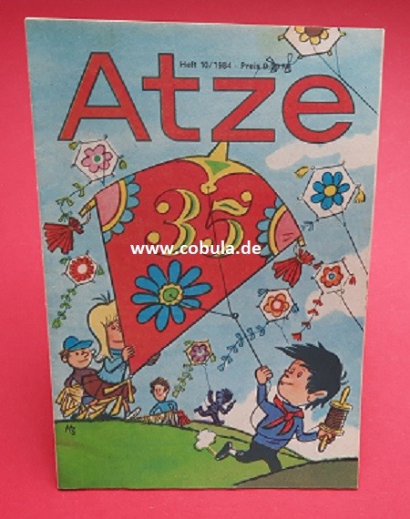 Atze Heft 10 / 1984 DDR Kinderzeitschrift