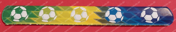 Fußball-Thema Slap-Armbänder ca.22cm