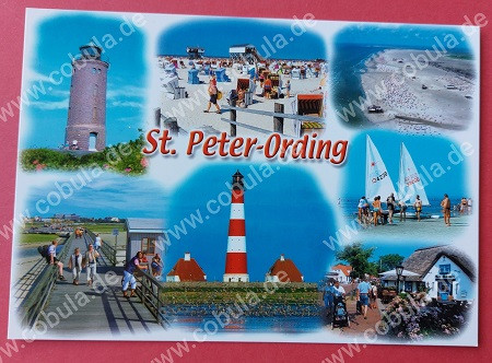 Postkarte St. Peter-Ording
