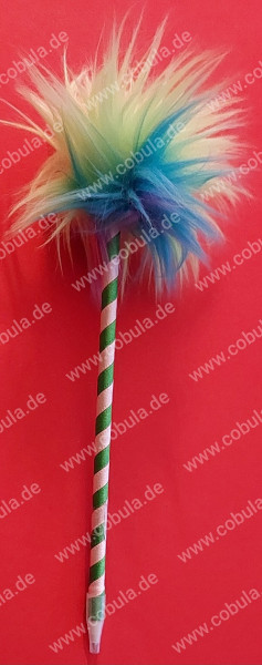 Kugelschreiber mit Pompom