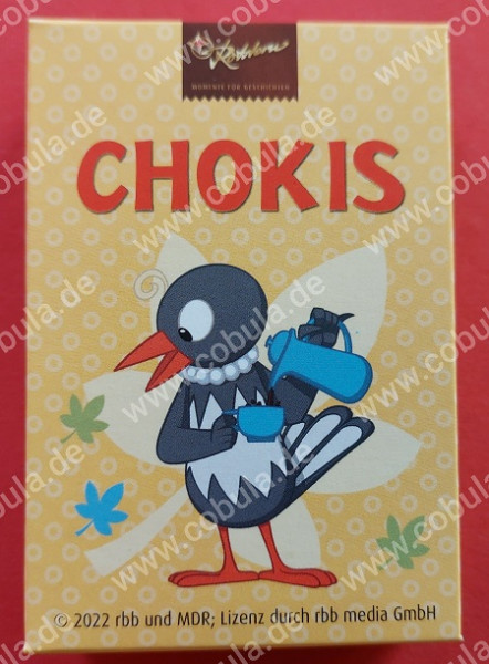 Chokis Motiv Frau Elster 50g (EUR 40,00/kg)