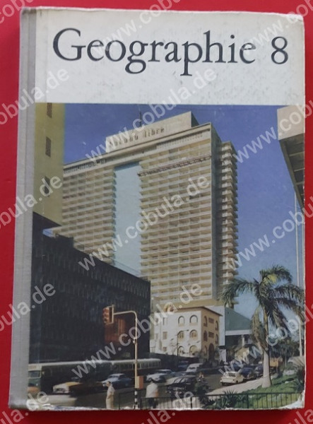 DDR Schulbuch Geographie Lehrbuch für Klasse 8