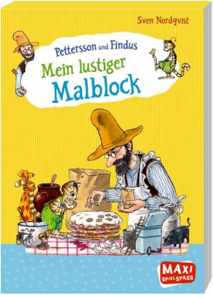 Peterson und Findus Mein lustiger Malblock (ab 4 Jahre)