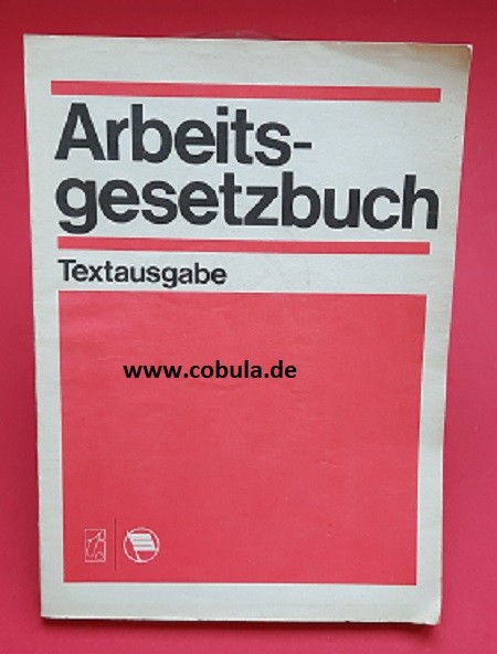 Arbeitsgesetzbuch der Deutschen Demokratischen Republik