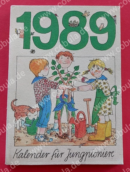 Kalender für Jungpioniere 1989 (ab 7 Jahre)