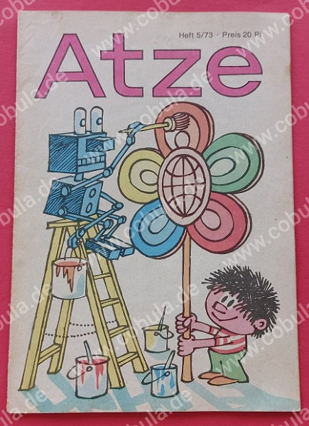 Atze Heft 5 / 73 DDR Kinderzeitschrift