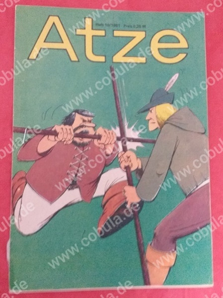 Atze Heft 10 / 1981 DDR Kinderzeitschrift