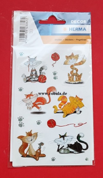 Katzen Sticker (ab 3 Jahre)