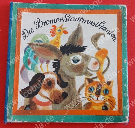 DDR Leporello Die Bremer Stadtmusikanten (ab 3 Jahre)