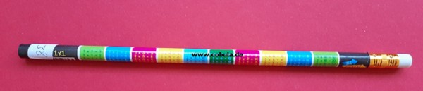 Cool & Clever Spicker Bleistift Kleines 1x1