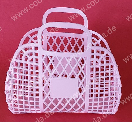 Kunststoffkorb Farbe rosa ca.25 x 22 x 10 cm