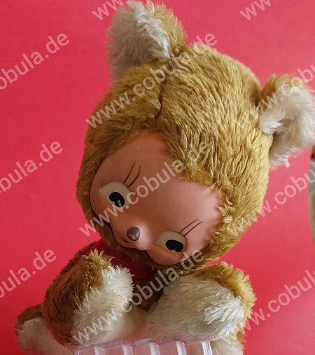 DDR SONNI Katze Puschelohr mit Gummigesicht Vintage