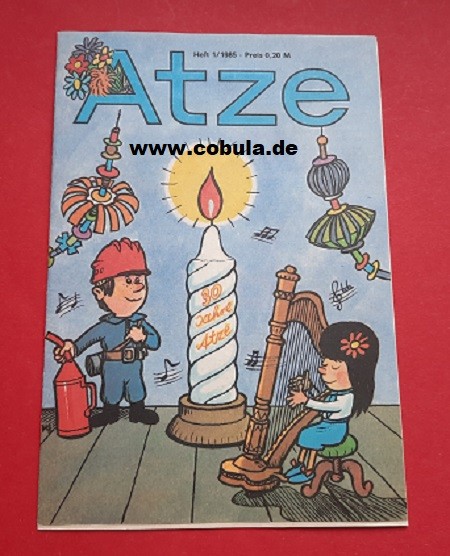 Atze Heft 10 / 1981 DDR Kinderzeitschrift