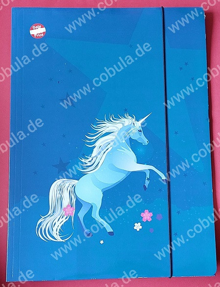 Zeichenmappe Einhorn A3