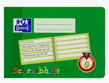 Oxford Schreibheft A5 Lin. 0 Querformat
