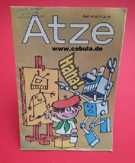 Atze Heft 9 / 1973 DDR Kinderzeitschrift