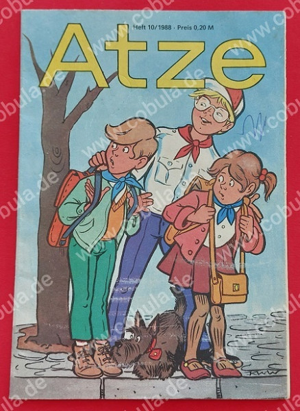 Atze Heft 10 / 1988 DDR Kinderzeitschrift