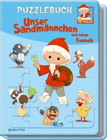 Puzzlebuch Unser Sandmännchen und seine Freunde (ab 3 Jahre)