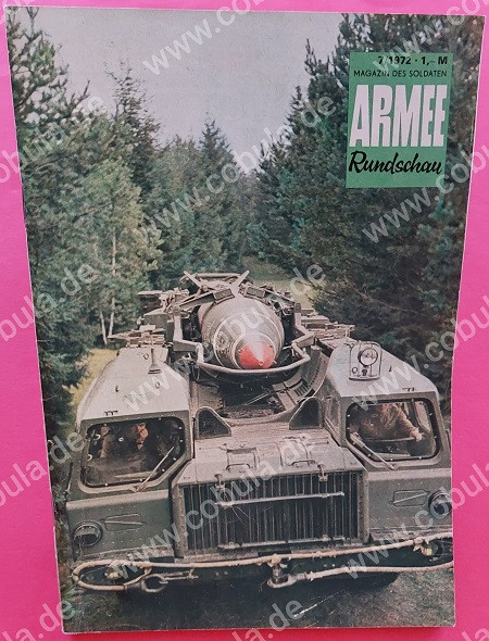 Zeitschrift Magazin des Soldaten Armeerundschau" 7/1972