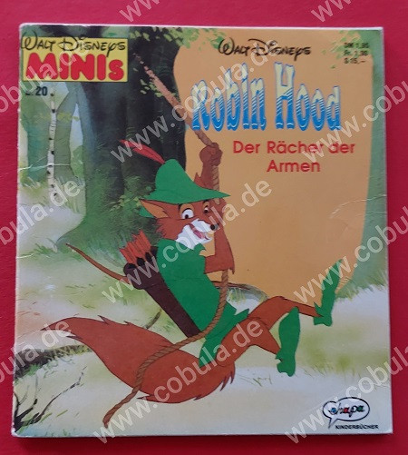 Walt Disneys Minis Nr. 20 Robin Hood Der Rächer der Armen