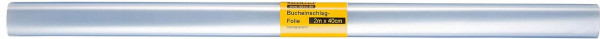 Buchschutzfolie 2m x 40cm Farbe transparent