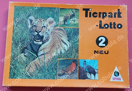 DDR Spika Spiel Tierpark – Lotto 2 (ab 6 Jahre)