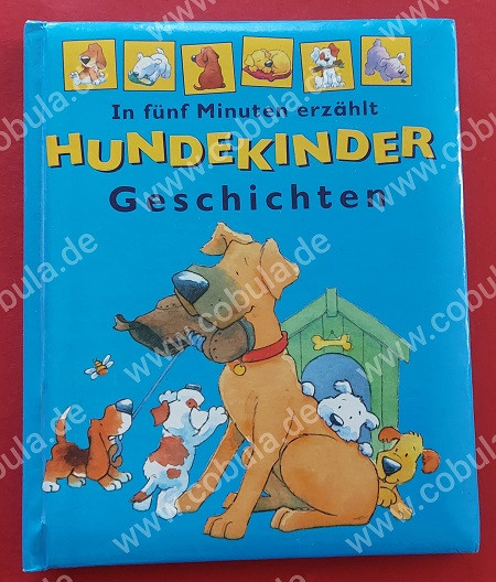 In fünf Minuten erzählt Hundekinder Geschichten