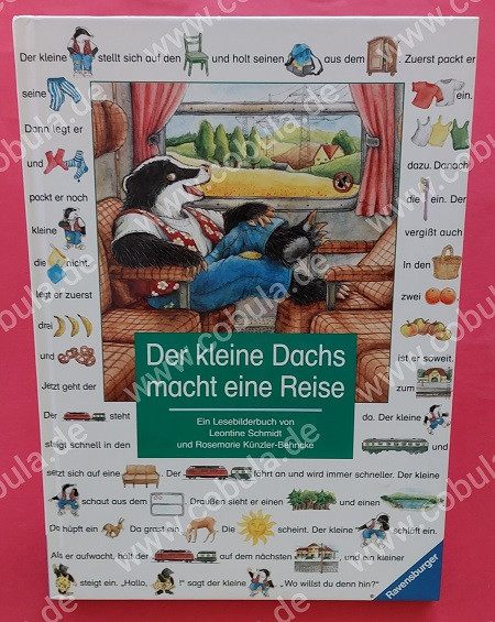 Der kleine Dachs macht eine Reise: Ein Lesebilderbuch