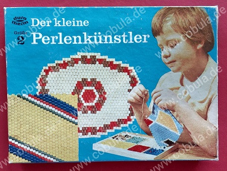 DDR Spiel Der kleine Perlenkünstler Größe 2 OVP Vintage (ab 3 Jahre)