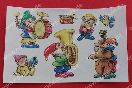 DDR Schiebebilder Abziehbilder Zwerge 17976