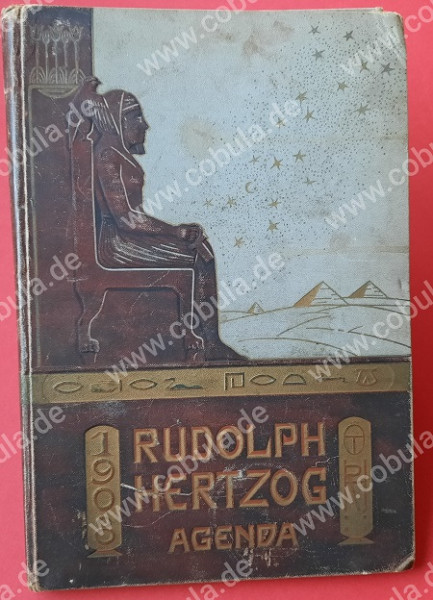 Agenda 1908 Rudolph Hertzog