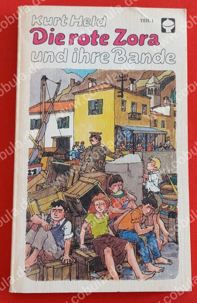 Die rote Zora und ihre Bande Teil 1 DDR Alex Taschenbuch (ab 12 Jahre)