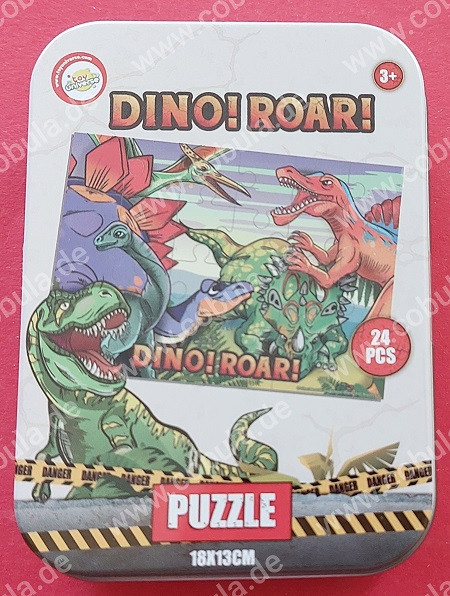 Craft Universe Mini-Puzzle Dino! Roar! ca. 18 x 13 cm