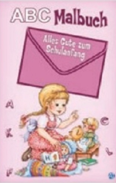 Trötsch ABC-Malbuch mit Geldtasche Zum Schulanfang rosa für Mädchen