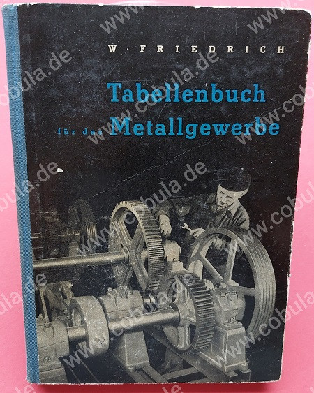Tabellenbuch für das Metallgewerbe 1959