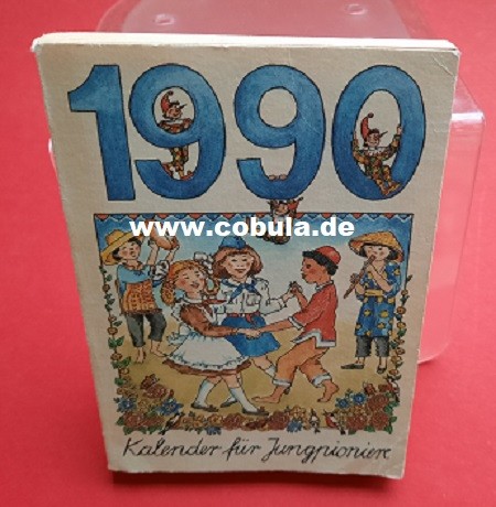 Kalender für Jungpioniere 1990 (ab 7 Jahre)