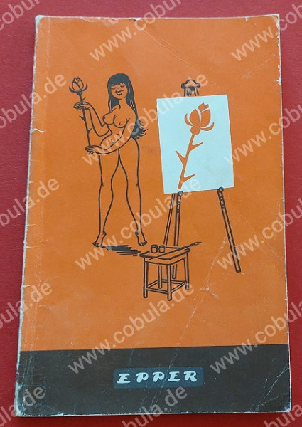 Epper Buch Nackte Dame mit Rose