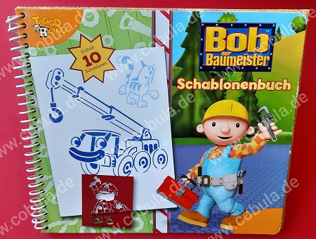 Bob der Baumeister Schablonenbuch (ab 3 Jahre)