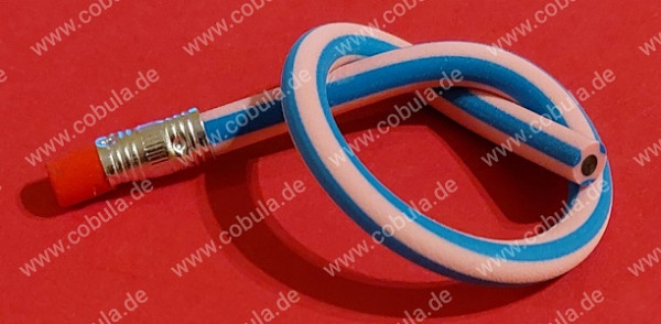 Flexible Biegestifte Farbe rosa/blau ca. 18cm