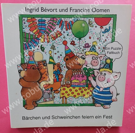 Bärchen und Schweinchen feiern ein Fest