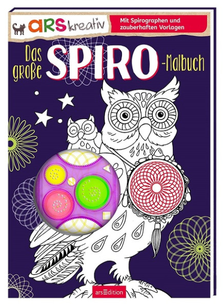 Das große Spiro-Malbuch - Mit Spirographen-Set (ab 3 Jahre)