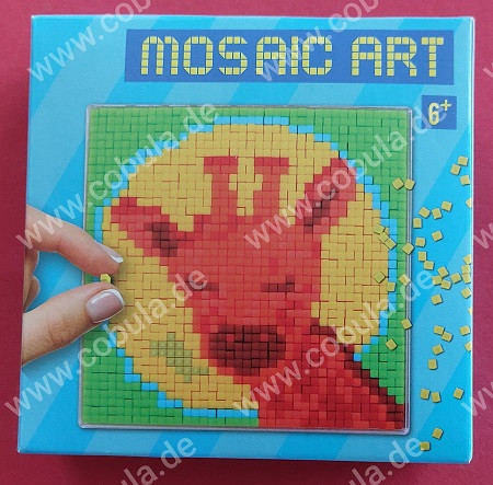 Mosaik Art Bastelset Motiv Giraffe (ab 6 Jahre)