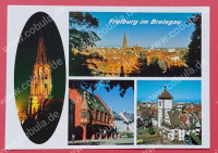 AK Postkarte Freiburg im Breisgau Münsterturm - Panoramablick AK Postkarte Freiburg im Breisgau Münsterturm - Panoramablick