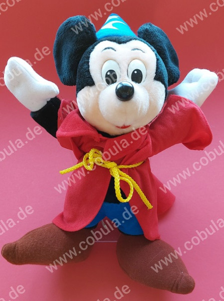 Micky Mouse Puppe als Zauberer 35cm