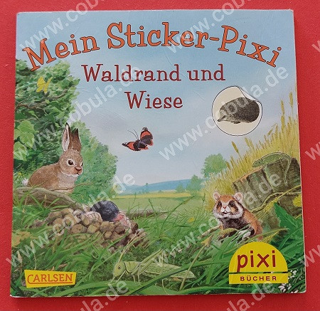 Pixi 2126 Mein Sticker-Pixi Waldrand und Wiese