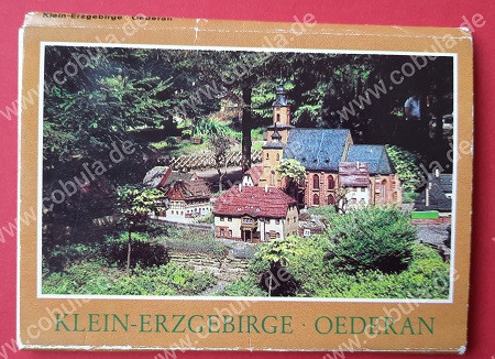 DDR Postkarten Leprello Klein - Erzgebirge Oederan