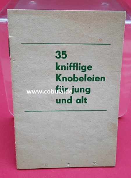 35 knifflige knobeleien für jung und alt ddr heft günstig online kaufen