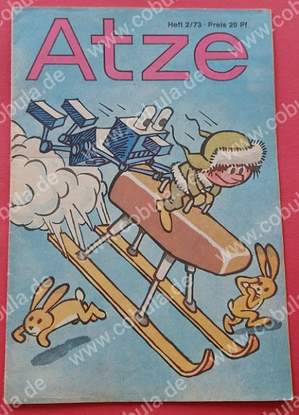Atze Heft 2 / 73 DDR Kinderzeitschrift